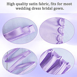 Замена молнии в женском свадебном платье&nbsp;DIY-GF0007-52B