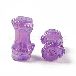 УФ-покрытие радужными переливающимися акриловыми бусинами&nbsp;PACR-M003-06C