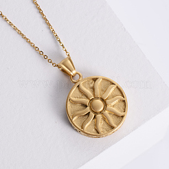 2 шт. винтажные ожерелья из нержавеющей стали с подвеской в виде солнца для мужчин VM5613