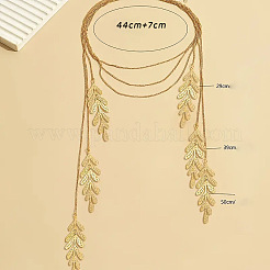Многослойные ожерелья из сплава в форме листа для женщин FS-WG83705-01