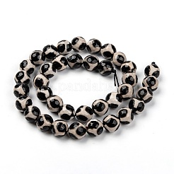 Бусины дзи с узором на спине черепахи в тибетском стиле G-H1453-1