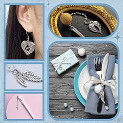 40 шт. 20 стиля подвески из сплава крыла украшения HJEW-PH02111