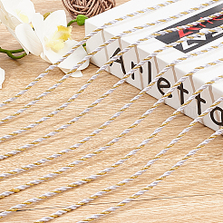 Полиэфирные шнуры&nbsp;NWIR-WH0009-04A