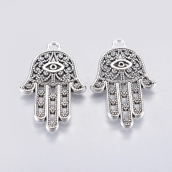 Латунные микро проложить кубического циркония подвески&nbsp;KK-F737-20-RS