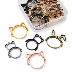 Подвески из сплава с открытой задней панелью (поворотные)&nbsp;PALLOY-TA0001-01