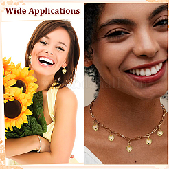 12 шт. экологически чистые подвески из латуни с покрытием на стойке&nbsp;KK-ME0001-54