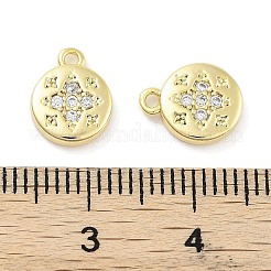 Латунные микро проложить кубического циркония подвески&nbsp;ZIRC-P120-01G
