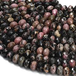 Природные родонит бисер нитей&nbsp;G-C280-A06-02