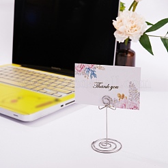 Держатель визитки из углеродистой стали в 20 стилях&nbsp;AJEW-SZ0001-79