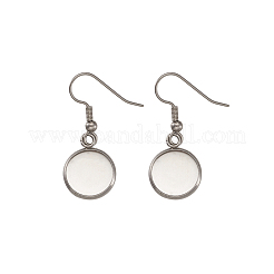 Серьга нержавеющей стали крючки STAS-TA0004-02A