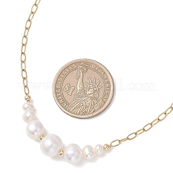 Ожерелья из натурального жемчуга в форме картофеля&nbsp;NJEW-JN05923