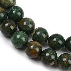 Природные африканские нефритовые бусы пряди G-F792-C07-02