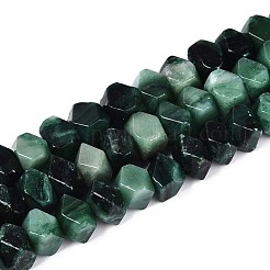 Бусины из натурального фуксита G-N327-05-30