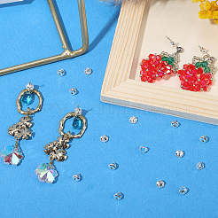 30 шт. Латунные гайки для ушей&nbsp;KK-BBC0019-92S