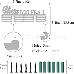 Модная железная вешалка для медалей ODIS-WH0023-039