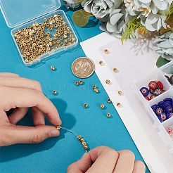 150 шт. Латунные дистанционные бусины&nbsp;KK-UN0002-86