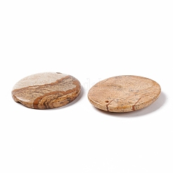 Естественного изображения яшмы подвески G-B030-17