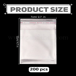200 шт. Целлофановые пакеты OPP&nbsp;OPC-LP0001-03
