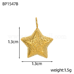 Подвески из нержавеющей стали 304&nbsp;STAS-OY002-61G