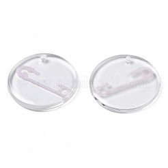 Прозрачные смоляные подвески&nbsp;RESI-N030-005A