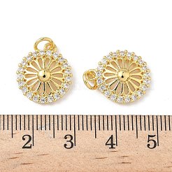 Латунные микро проложить кубического циркония подвески&nbsp;KK-S337-02G