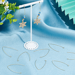 5 пара 925 крючка для сережек из стерлингового серебра STER-BBC0005-91