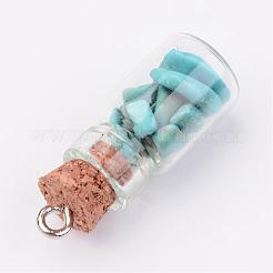 Стеклянные подвески для бутылок PALLOY-JF00248