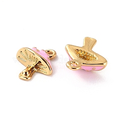 Латунь эмаль подвески&nbsp;X-KK-P207-020G-RS