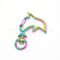 Шарнирные застежки для лобстера из цинкового сплава&nbsp;LS-PALLOY-WH0070-99M