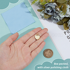 1 шт. 925 оправы для подвески из стерлингового серебра в форме кабошона STER-BC0003-53G