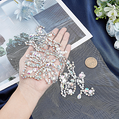 Аппликации из страз и пластиковых бусин&nbsp;DIY-WH0325-41