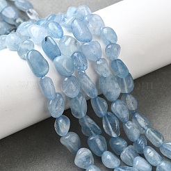 Природные Аквамарин бисер нитей&nbsp;LS-G-D0004-A02-04A