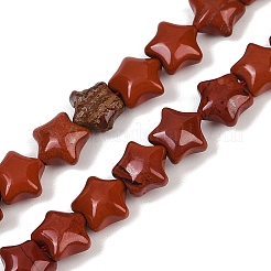 Натуральные красные яшмы бусы пряди G-Z080-A18-8mm