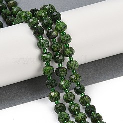 Нити бусин из натуральной кунжутной яшмы G-H057-A21-07