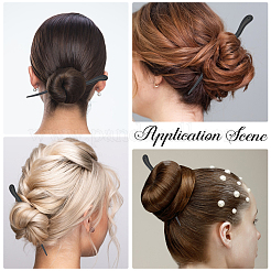 Палочки для волос из дерева AJEW-WH20072-38