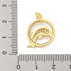 Покрытие стойки латунь микропаве прозрачные подвески из кубического циркония KK-K341-58G