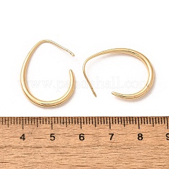 Латунь болтающийся серьги&nbsp;X-KK-T056-110G-NF