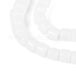 Непрозрачные сплошные цветные стеклянные бусины&nbsp;GLAA-N065-4x4mm-C01