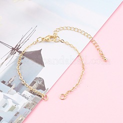 Изготовление браслетов из медной кабельной цепи&nbsp;X-AJEW-JB00931