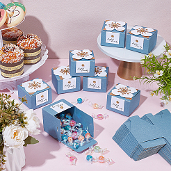 Картонные коробки для хранения конфет&nbsp;CON-WH0816-027G