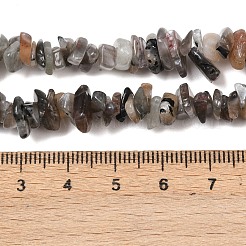 Натуральный лунный камень бисер нитей G-A284-B01-01