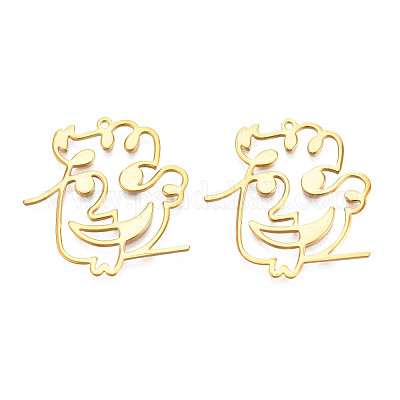 Латунные подвески KK-N216-396-1