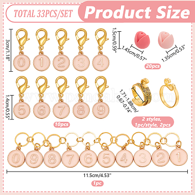 Наборы инструментов для вязания своими руками HJEW-NB00074-01-1