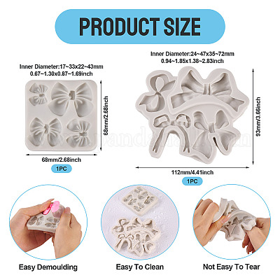 2шт 2 стиля силиконовые Молды&nbsp;SIMO-TA0001-11-1