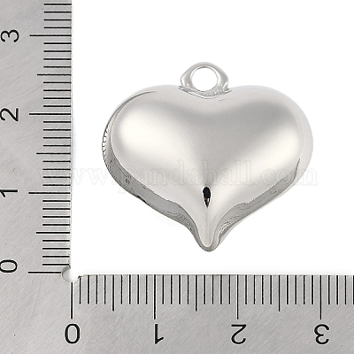 Полые латунные подвески на день святого валентина KK-M289-03N-P-1