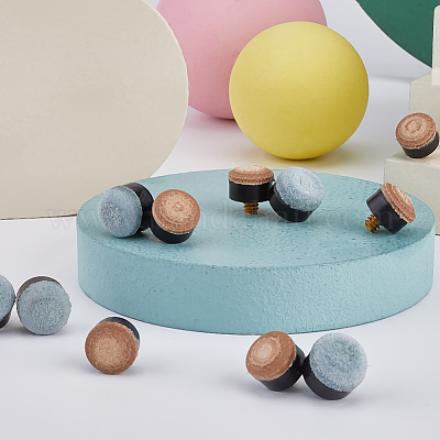 32шт 2-х видов пластиковый винт для головки бильярдного кия AJEW-CN0002-12-1