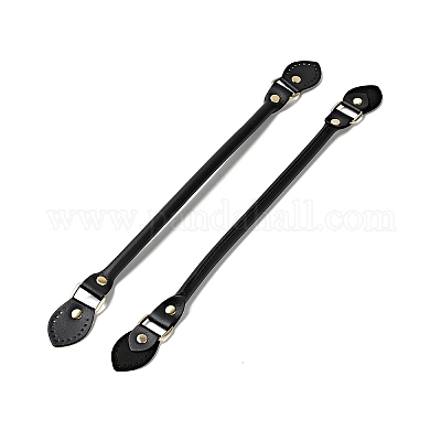 Конец листа кожа из микрофибры пришивка ручек сумки FIND-D027-12H-1