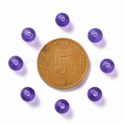 Прозрачные акриловые бусины&nbsp;MACR-S370-A6mm-748-1