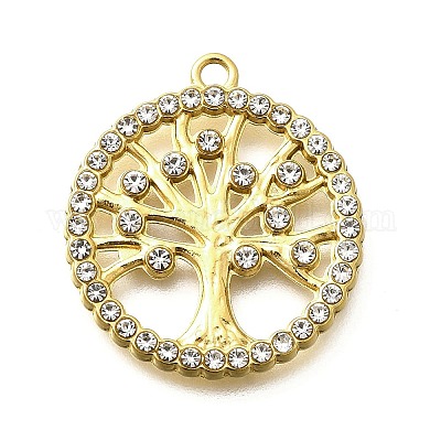 Плоские круглые с деревом STAS-C115-03G-1