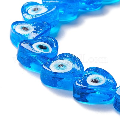 Ручной зло бусины глаз&nbsp;LAMP-F021-02A-1